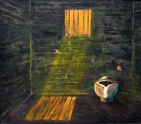 Room Paintings - Cell Room - Oil On Canvas